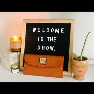 Saffiano Continental Clutch